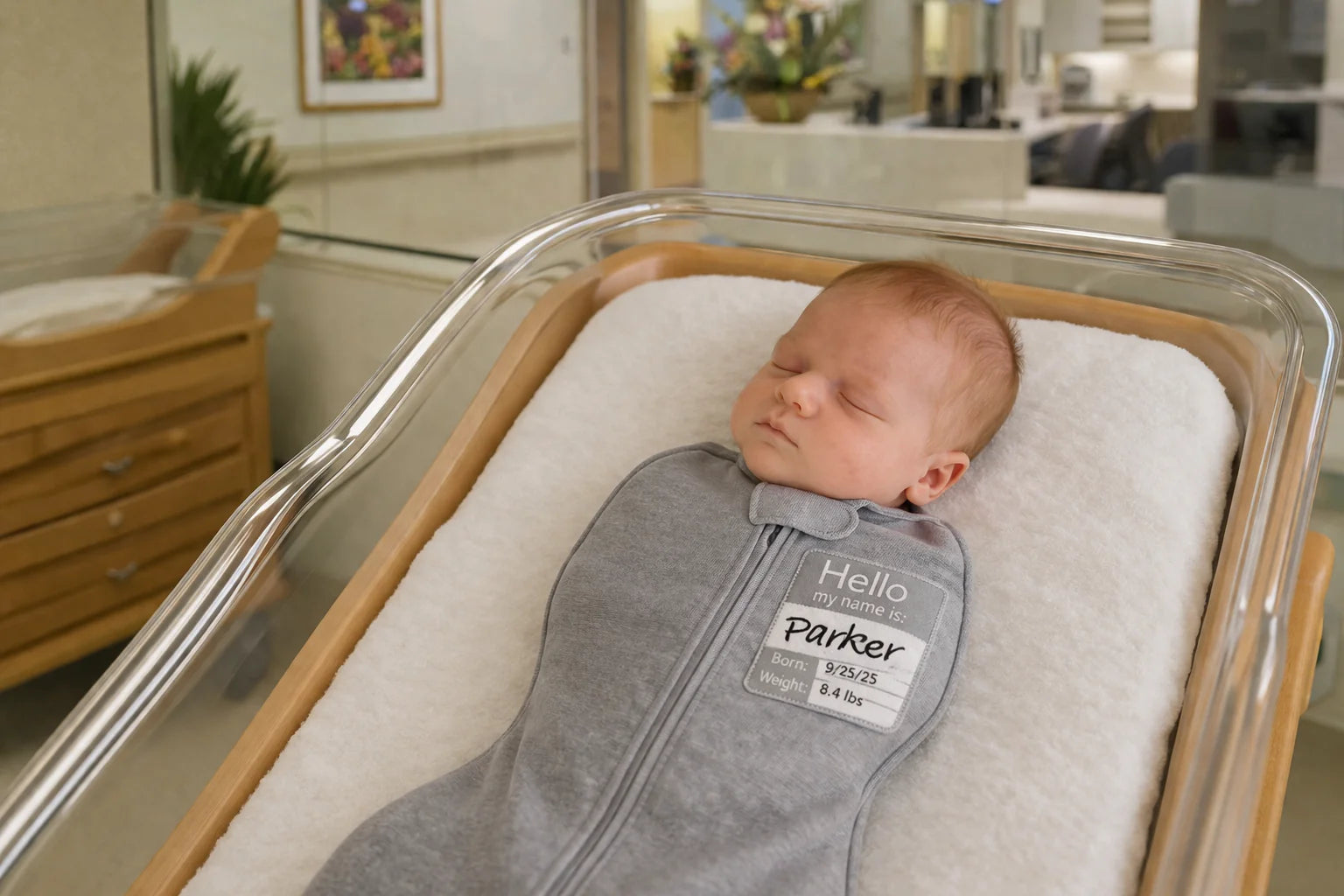Custom Hospital Swaddles